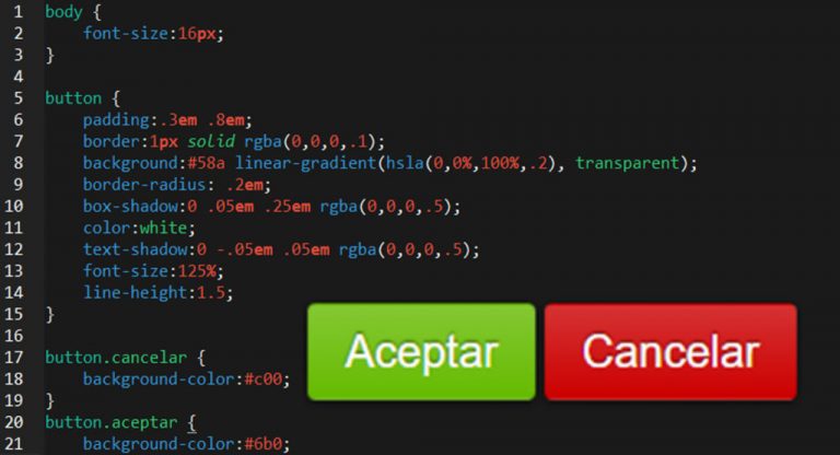 Mantenibilidad ayudada por la tipografía del css