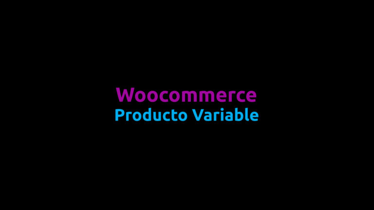 Wordpress woocommerce producto variable